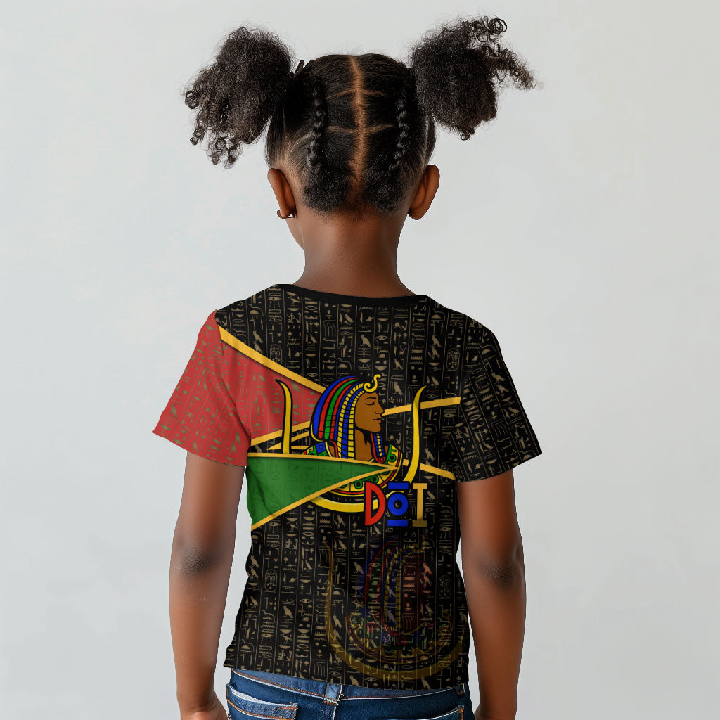 Daughters Of Isis Kid T shirt Ancient Egyptian Queen Hieroglyphic Art