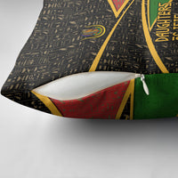 Daughters Of Isis Pillow Cover Ancient Egyptian Queen Hieroglyphic Art