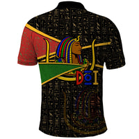 Daughters Of Isis Polo Shirt Ancient Egyptian Queen Hieroglyphic Art