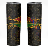 Daughters Of Isis Skinny Tumbler Ancient Egyptian Queen Hieroglyphic Art