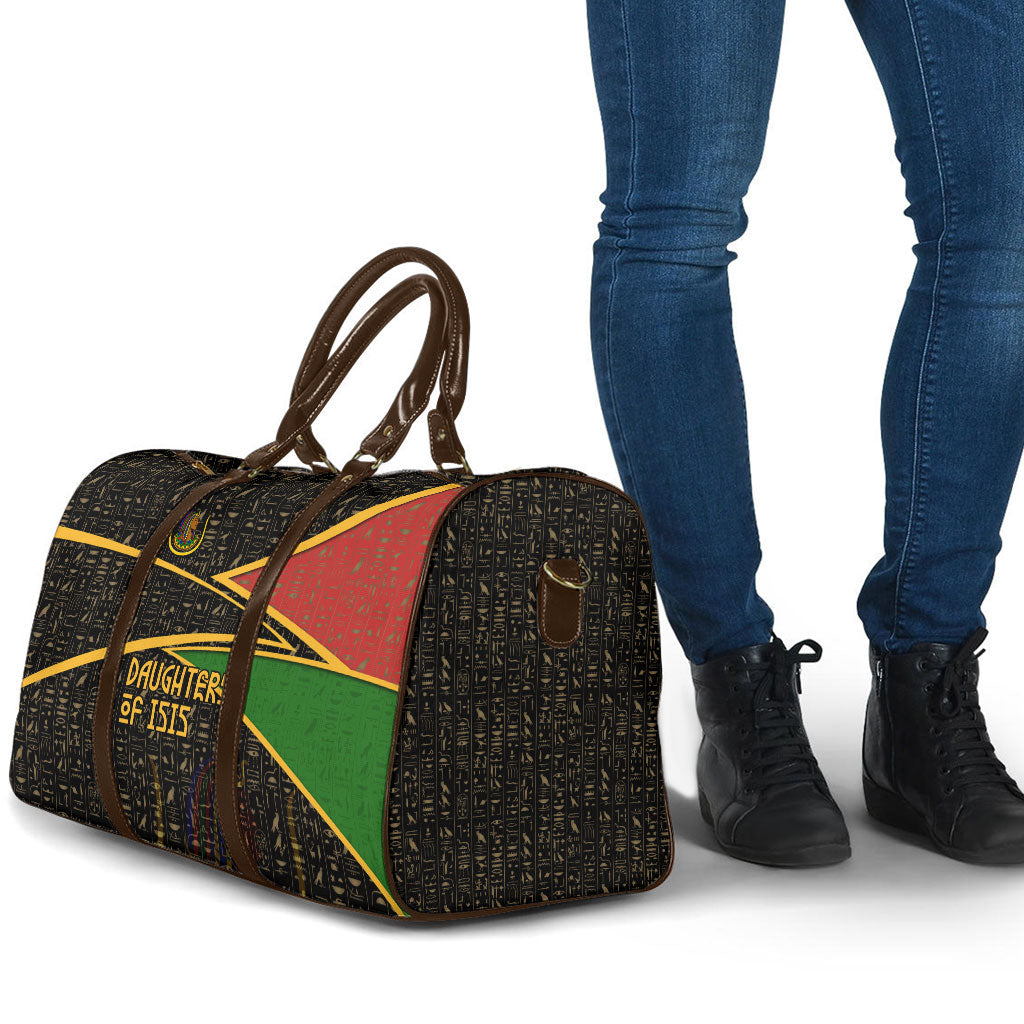 Daughters Of Isis Travel Bag Ancient Egyptian Queen Hieroglyphic Art