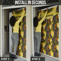 Personalized Daughters Of Isis Door Cover Ancient Egyptian Goddess Pharaoh