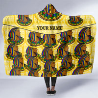 Personalized Daughters Of Isis Hooded Blanket Ancient Egyptian Goddess Pharaoh