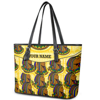 Personalized Daughters Of Isis Leather Tote Bag Ancient Egyptian Goddess Pharaoh