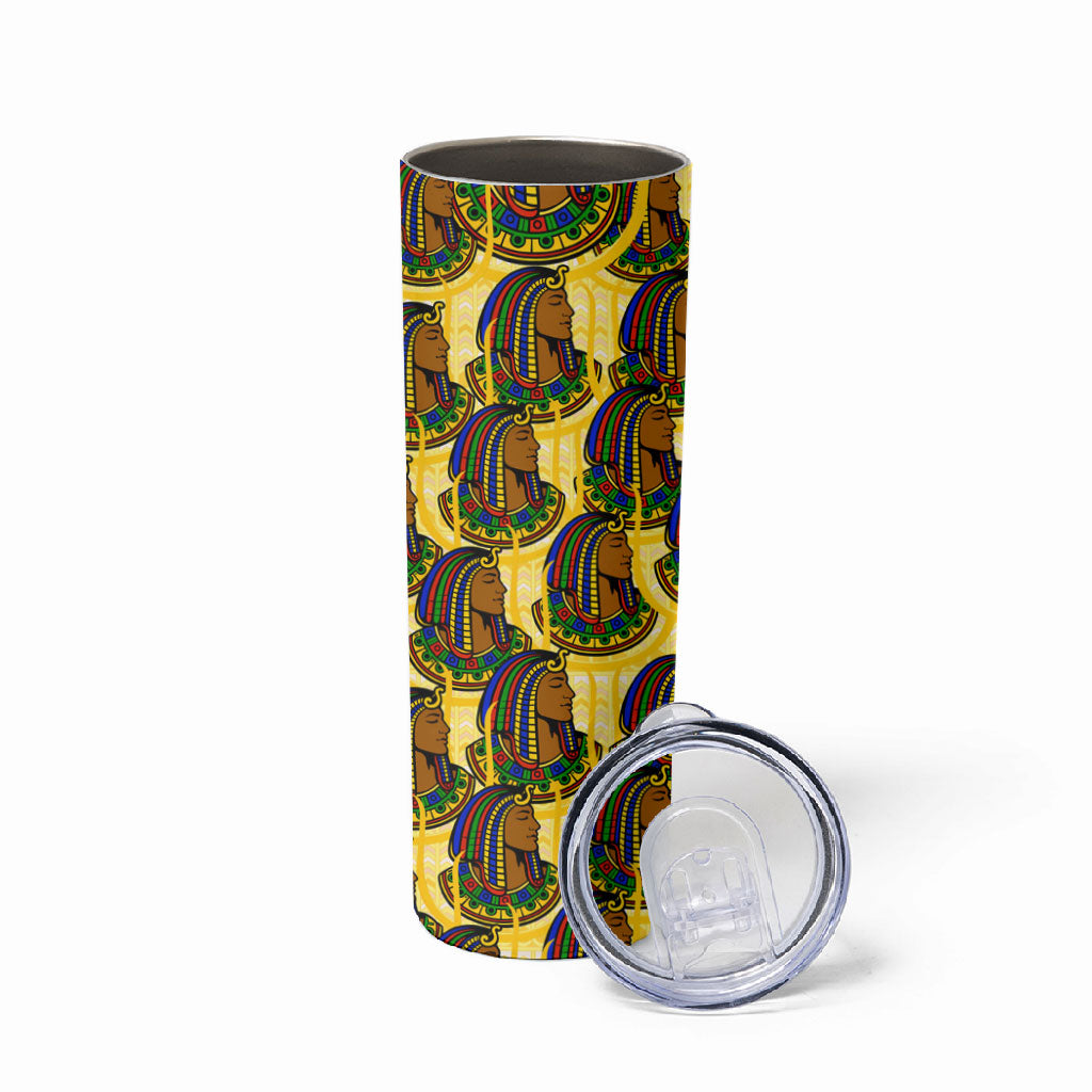 Personalized Daughters Of Isis Skinny Tumbler Ancient Egyptian Goddess Pharaoh