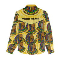 Personalized Daughters Of Isis Women Casual Shirt Ancient Egyptian Goddess Pharaoh