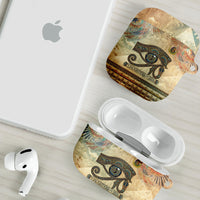 Daughters Of Isis AirPods Case Eye Of Horus Ancient Egyptian Goddess - Vintage Parchment Art