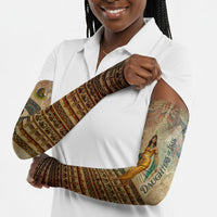 Daughters Of Isis Arm Sleeves Eye Of Horus Ancient Egyptian Goddess - Vintage Parchment Art