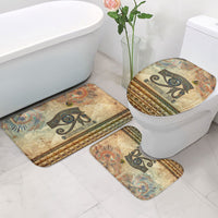 Daughters Of Isis Bathroom Set Eye Of Horus Ancient Egyptian Goddess - Vintage Parchment Art