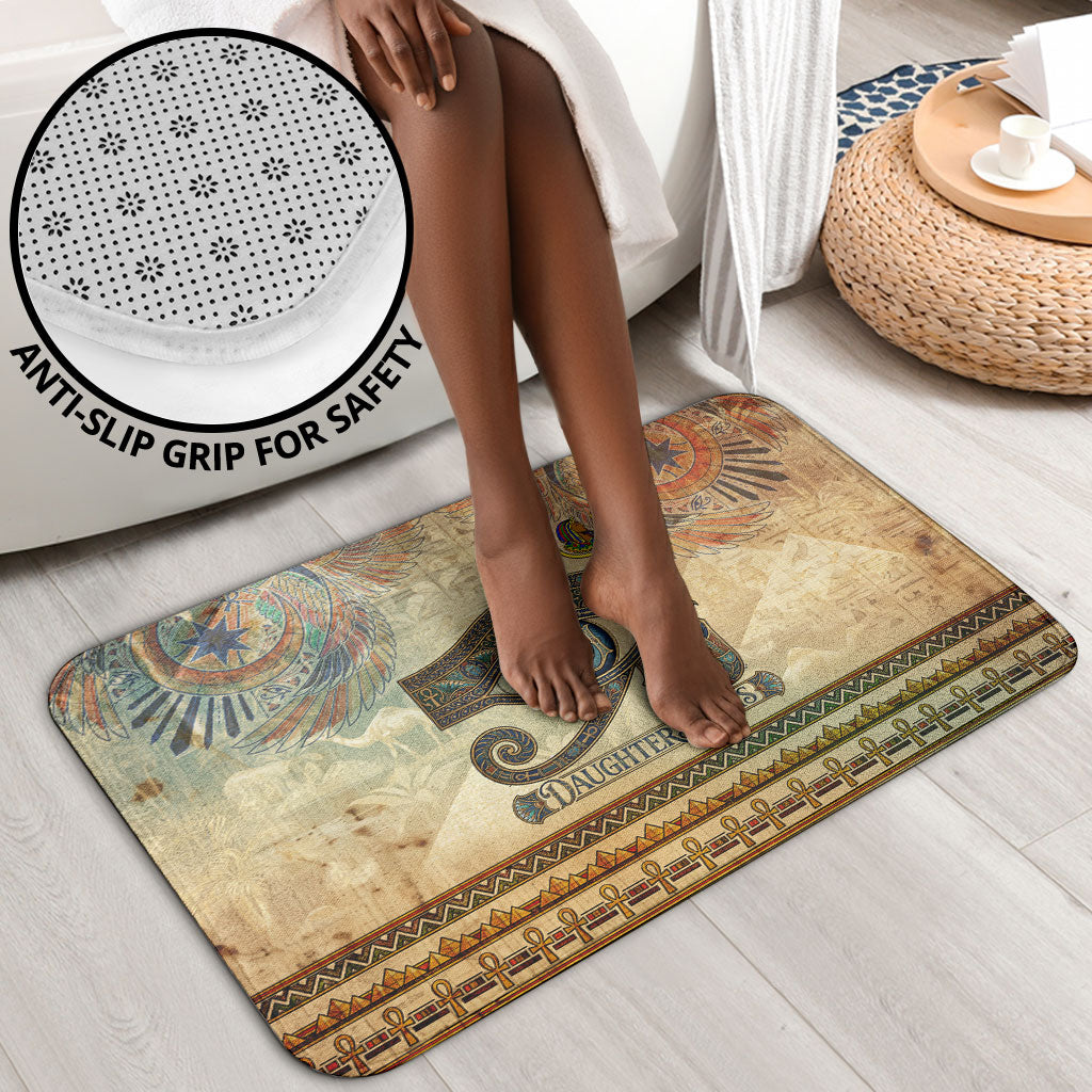 Daughters Of Isis Bathroom Set Eye Of Horus Ancient Egyptian Goddess - Vintage Parchment Art