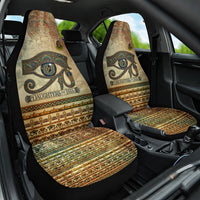 Daughters Of Isis Car Seat Cover Eye Of Horus Ancient Egyptian Goddess - Vintage Parchment Art