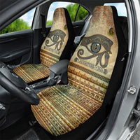 Daughters Of Isis Car Seat Cover Eye Of Horus Ancient Egyptian Goddess - Vintage Parchment Art