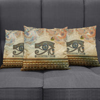 Daughters Of Isis Pillow Cover Eye Of Horus Ancient Egyptian Goddess - Vintage Parchment Art