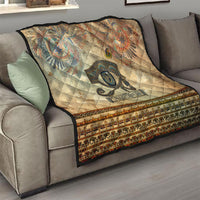 Daughters Of Isis Quilt Eye Of Horus Ancient Egyptian Goddess - Vintage Parchment Art