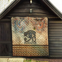 Daughters Of Isis Quilt Eye Of Horus Ancient Egyptian Goddess - Vintage Parchment Art