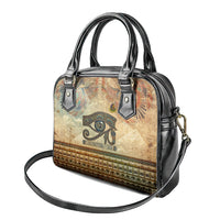 Daughters Of Isis Shoulder Handbag Eye Of Horus Ancient Egyptian Goddess - Vintage Parchment Art