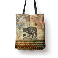 Daughters Of Isis Tote Bag Eye Of Horus Ancient Egyptian Goddess - Vintage Parchment Art