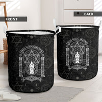Ordo Templi Orientis Occult Symbolism Laundry Basket Esoteric Alchemy Sacred Geometry Black