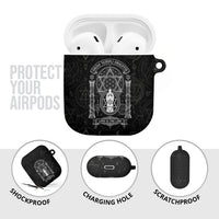 Ordo Templi Orientis Occult Symbolism AirPods Case Esoteric Alchemy Sacred Geometry Black