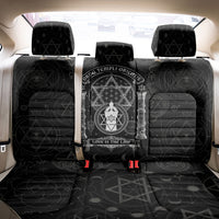 Ordo Templi Orientis Occult Symbolism Back Car Seat Cover Esoteric Alchemy Sacred Geometry Black