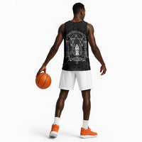 Ordo Templi Orientis Occult Symbolism Basketball Jersey Esoteric Alchemy Sacred Geometry Black