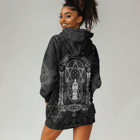 Ordo Templi Orientis Occult Symbolism Hoodie Dress Esoteric Alchemy Sacred Geometry Black