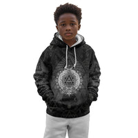 Ordo Templi Orientis Occult Symbolism Kid Hoodie Esoteric Alchemy Sacred Geometry Black