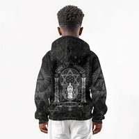 Ordo Templi Orientis Occult Symbolism Kid Hoodie Esoteric Alchemy Sacred Geometry Black
