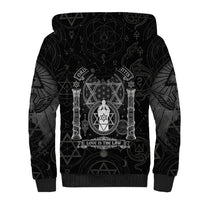 Ordo Templi Orientis Occult Symbolism Sherpa Hoodie Esoteric Alchemy Sacred Geometry Black