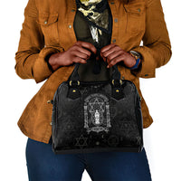 Ordo Templi Orientis Occult Symbolism Shoulder Handbag Esoteric Alchemy Sacred Geometry Black