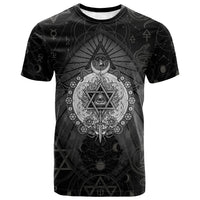 Ordo Templi Orientis Occult Symbolism T shirt Esoteric Alchemy Sacred Geometry Black