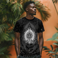Ordo Templi Orientis Occult Symbolism T shirt Esoteric Alchemy Sacred Geometry Black