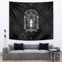 Ordo Templi Orientis Occult Symbolism Tapestry Esoteric Alchemy Sacred Geometry Black