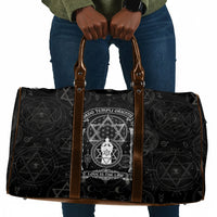 Ordo Templi Orientis Occult Symbolism Travel Bag Esoteric Alchemy Sacred Geometry Black