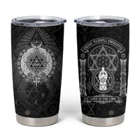 Ordo Templi Orientis Occult Symbolism Tumbler Cup Esoteric Alchemy Sacred Geometry Black
