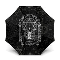 Ordo Templi Orientis Occult Symbolism Umbrella Esoteric Alchemy Sacred Geometry Black