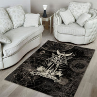 Ordo Templi Orientis Thelema Area Rug Do What Thou Wilt Mystic Serpent