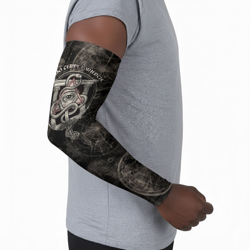 Ordo Templi Orientis Thelema Arm Sleeves Do What Thou Wilt Mystic Serpent