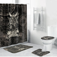 Ordo Templi Orientis Thelema Bathroom Set Do What Thou Wilt Mystic Serpent