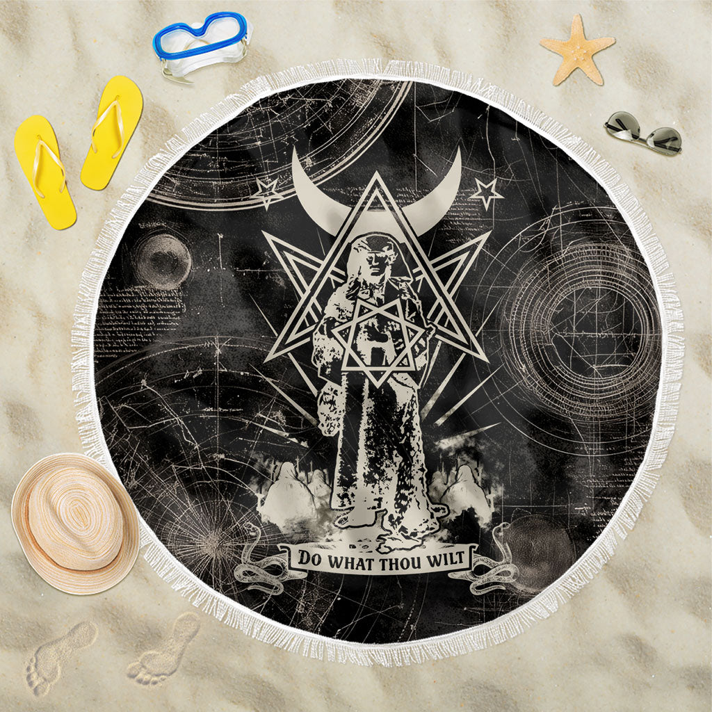 Ordo Templi Orientis Thelema Beach Blanket Do What Thou Wilt Mystic Serpent
