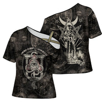 Ordo Templi Orientis Thelema Cross Shoulder Shirt Do What Thou Wilt Mystic Serpent