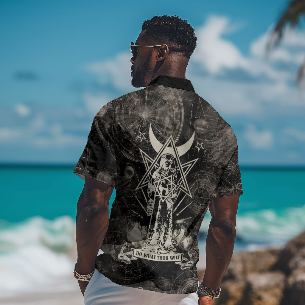 Ordo Templi Orientis Thelema Hawaiian Shirt Do What Thou Wilt Mystic Serpent