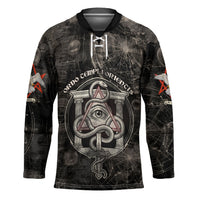 Ordo Templi Orientis Thelema Hockey Jersey Do What Thou Wilt Mystic Serpent