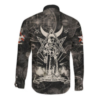 Ordo Templi Orientis Thelema Long Sleeve Button Shirt Do What Thou Wilt Mystic Serpent