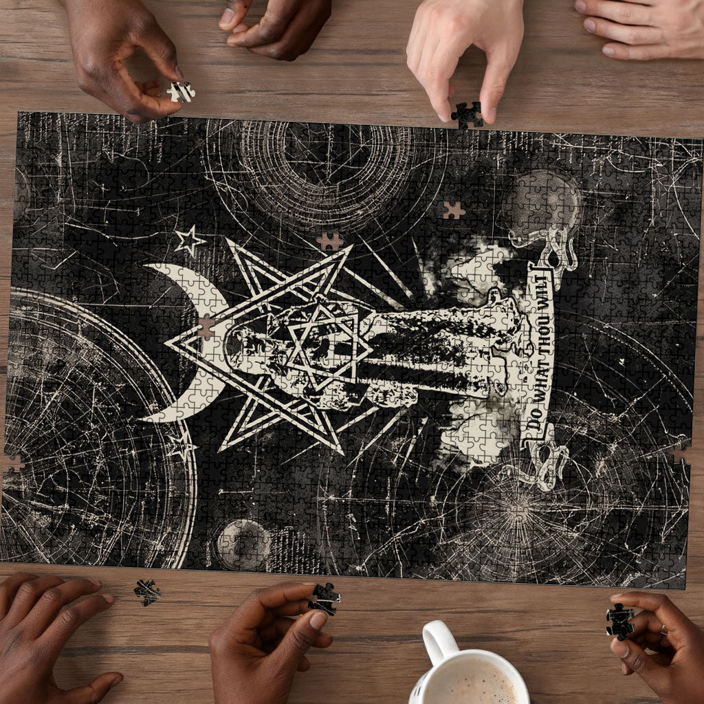 Ordo Templi Orientis Thelema Puzzle Do What Thou Wilt Mystic Serpent