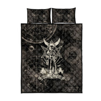 Ordo Templi Orientis Thelema Quilt Bed Set Do What Thou Wilt Mystic Serpent