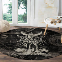 Ordo Templi Orientis Thelema Round Carpet Do What Thou Wilt Mystic Serpent