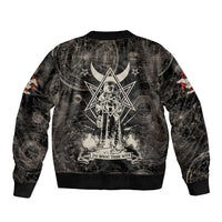 Ordo Templi Orientis Thelema Sleeve Zip Bomber Jacket Do What Thou Wilt Mystic Serpent