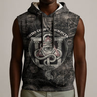 Ordo Templi Orientis Thelema Sleeveless Hoodie Do What Thou Wilt Mystic Serpent