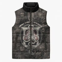 Ordo Templi Orientis Thelema Sleeveless Puffer Jacket Do What Thou Wilt Mystic Serpent